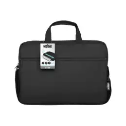 Urban Factory Nylee Toploading Laptop Bag 12.5" Black - Sacoche pour ordinateur portable - 12" - noir (TLS12UF)_1